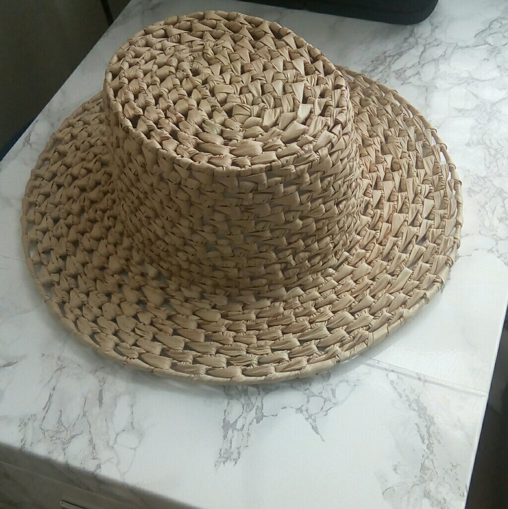 🔥NWOT Straw Boater - Natural 🔥